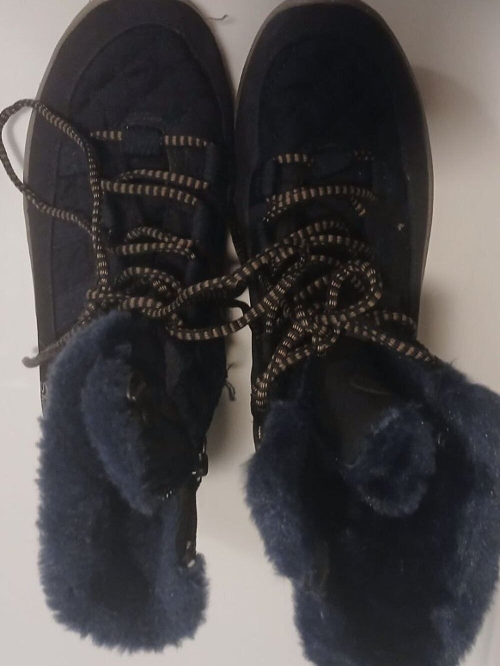 Sketchers Dark Blue Boots US 7